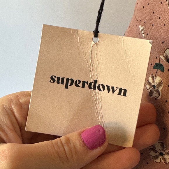 Superdown Midi Cutout Dress Floral XS - Picture 5 of 5